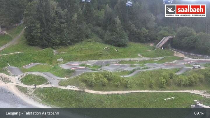 Archiv Foto Webcam Leogang: Asitzbahn Talstation