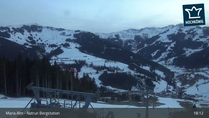 Archived image Webcam Natrun Top Station (Maria Alm)