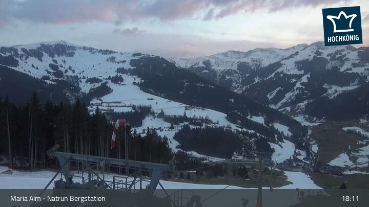 Archiv Foto Webcam Natrun Bergstation (Maria Alm)