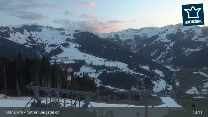 Archiv Foto Webcam Natrun Bergstation (Maria Alm)