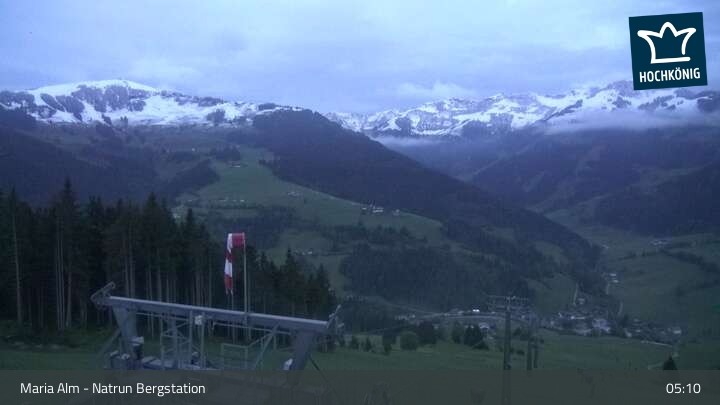 Archiv Foto Webcam Natrun Bergstation (Maria Alm)