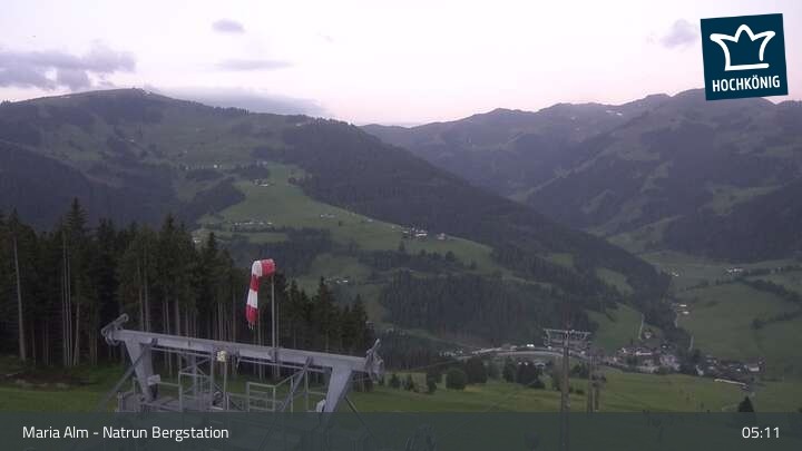 Archiv Foto Webcam Natrun Bergstation (Maria Alm)