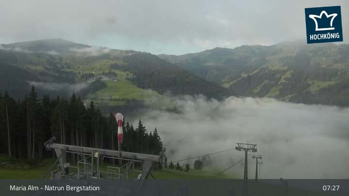 Archiv Foto Webcam Natrun Bergstation (Maria Alm)