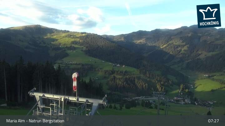 Archiv Foto Webcam Natrun Bergstation (Maria Alm)