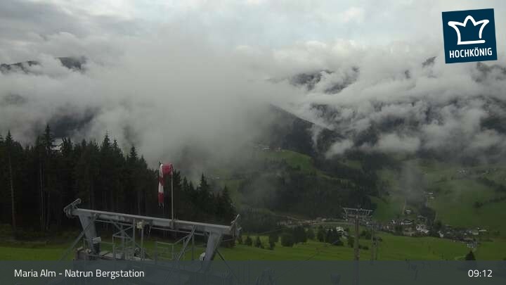 Archived image Webcam Natrun Top Station (Maria Alm)