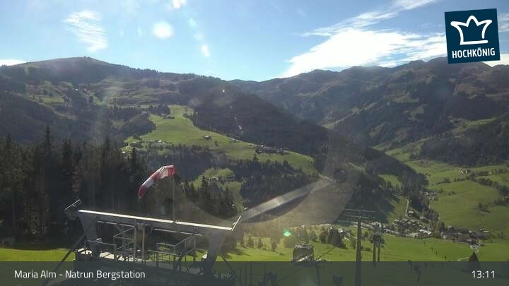 Archiv Foto Webcam Natrun Bergstation (Maria Alm)