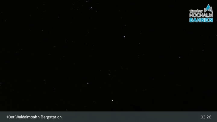 Archived image Webcam Waldalmbahn Top Station (Rauris)