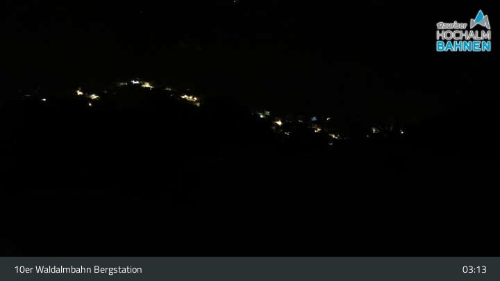 Archiv Foto Webcam Waldalmbahn Bergstation (Rauris)