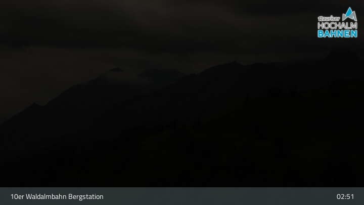 Archiv Foto Webcam Waldalmbahn Bergstation (Rauris)