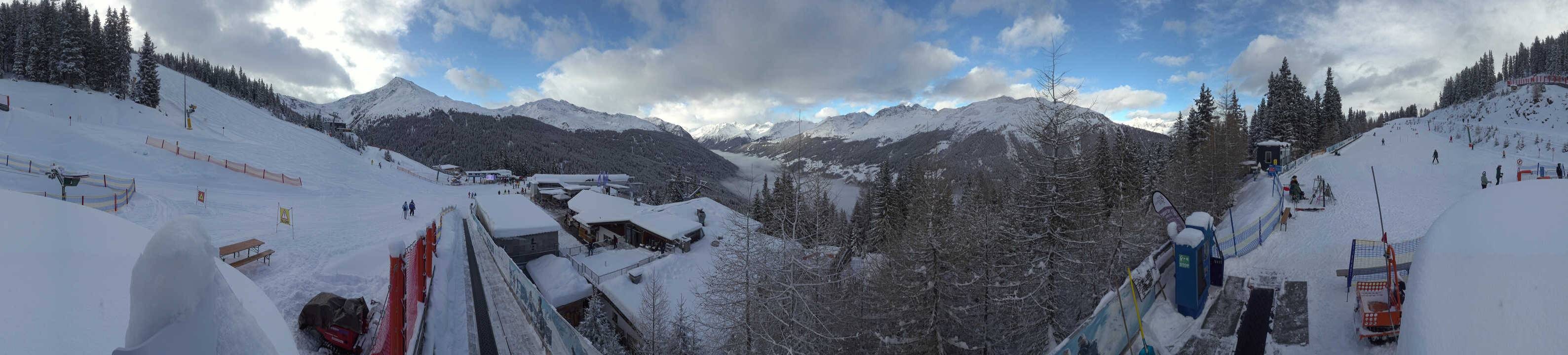 Archiv Foto Webcam Bergbahnen See in Tirol - Medrig Center