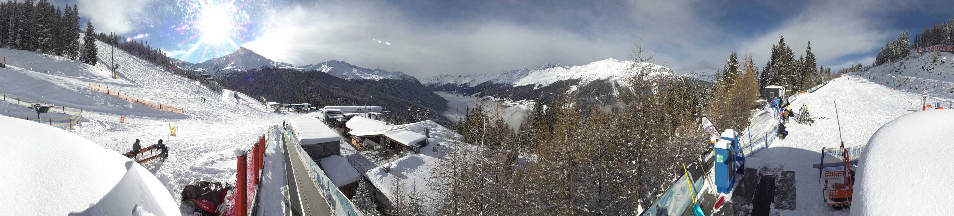 Archiv Foto Webcam Bergbahnen See in Tirol - Medrig Center