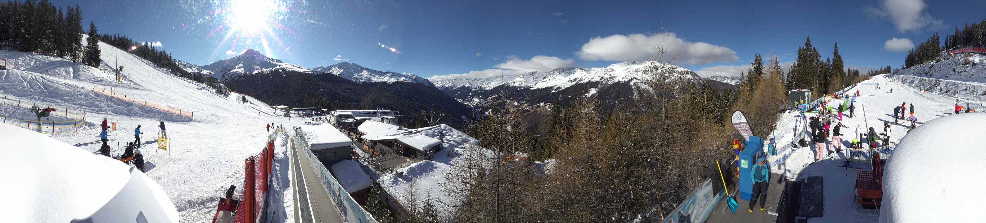 Archiv Foto Webcam Bergbahnen See in Tirol - Medrig Center