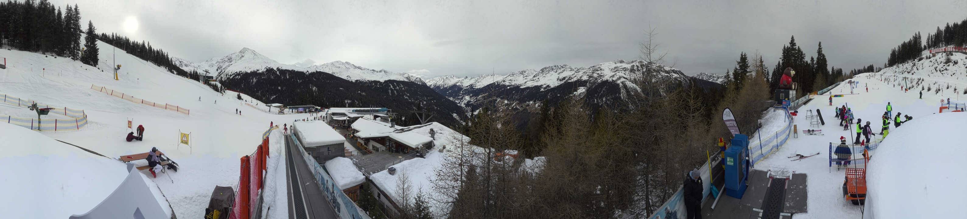 Archiv Foto Webcam Bergbahnen See in Tirol - Medrig Center