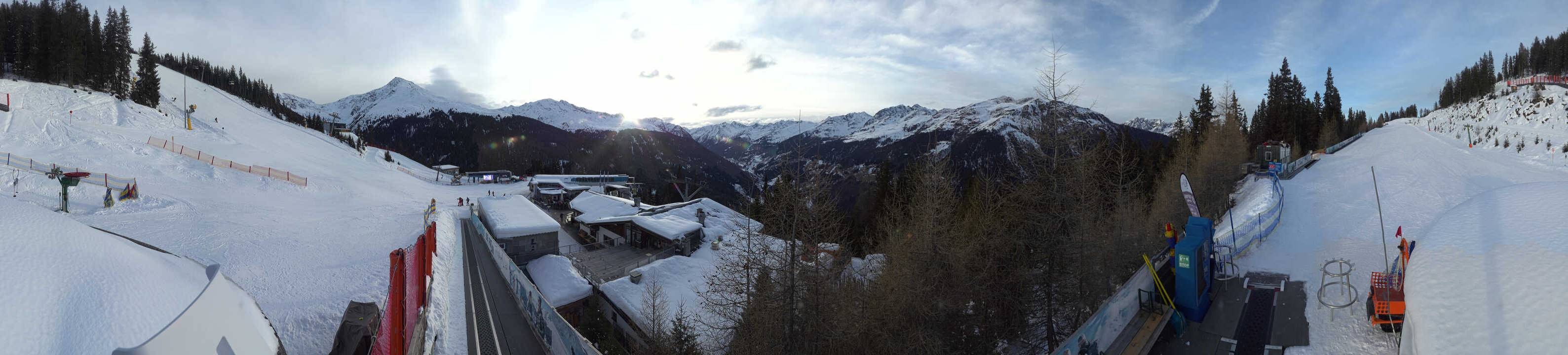 Archiv Foto Webcam Bergbahnen See in Tirol - Medrig Center