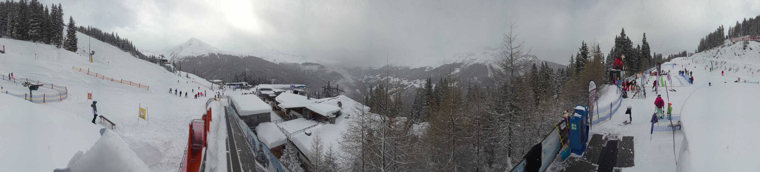 Archiv Foto Webcam Bergbahnen See in Tirol - Medrig Center