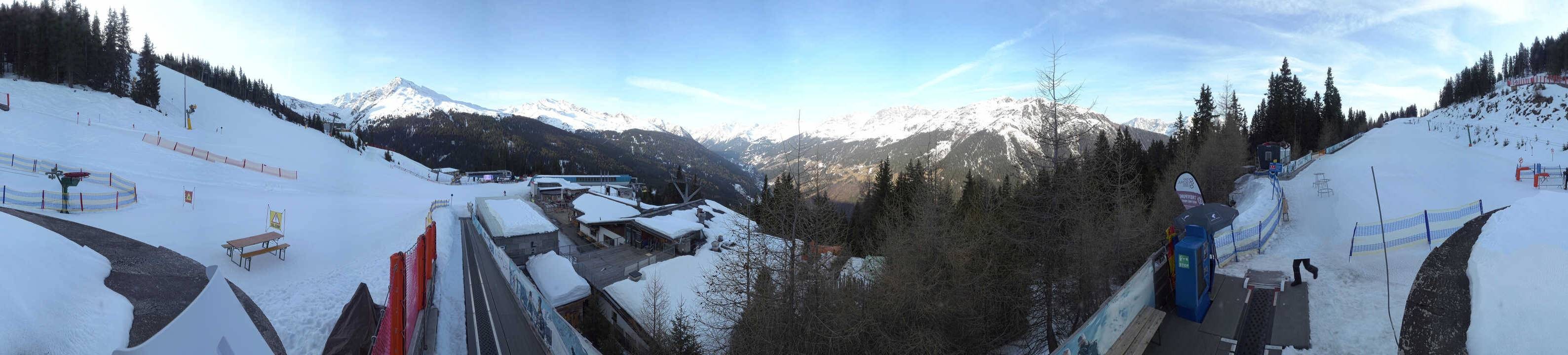 Archiv Foto Webcam Bergbahnen See in Tirol - Medrig Center