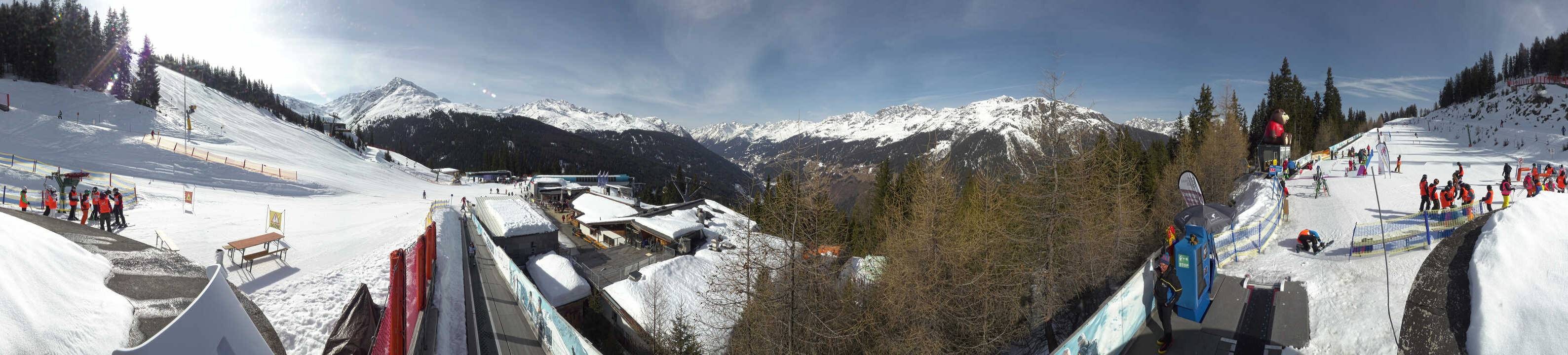 Archiv Foto Webcam Bergbahnen See in Tirol - Medrig Center