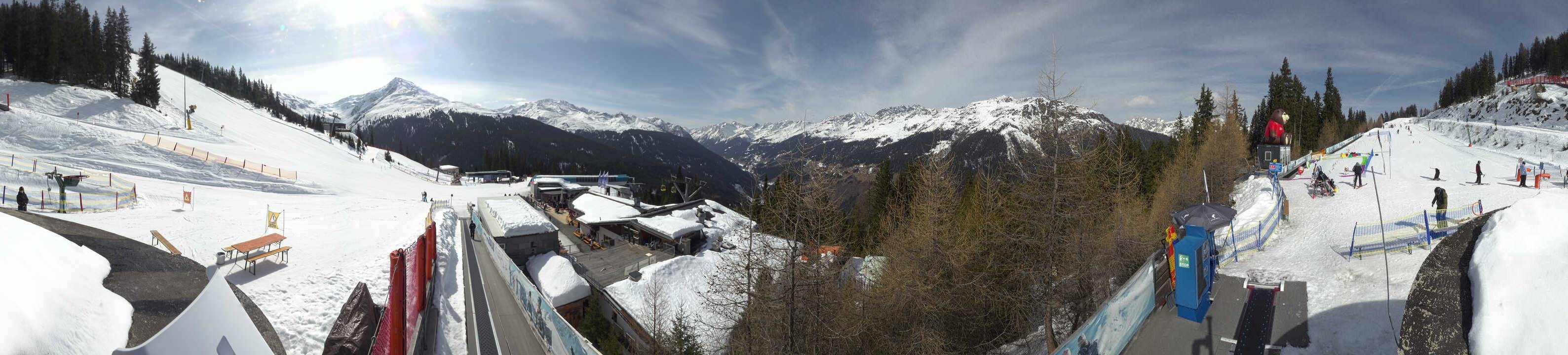 Archiv Foto Webcam Bergbahnen See in Tirol - Medrig Center