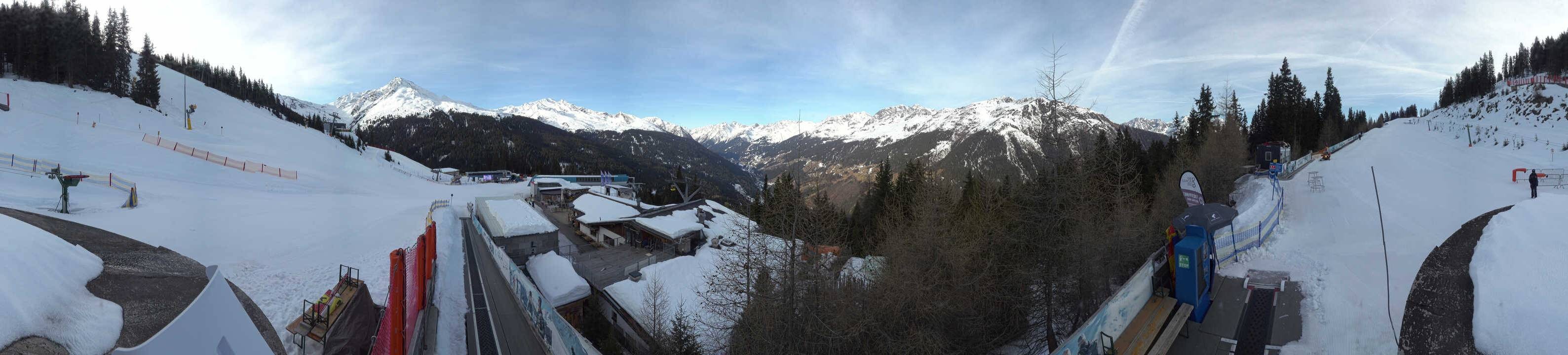 Archiv Foto Webcam Bergbahnen See in Tirol - Medrig Center