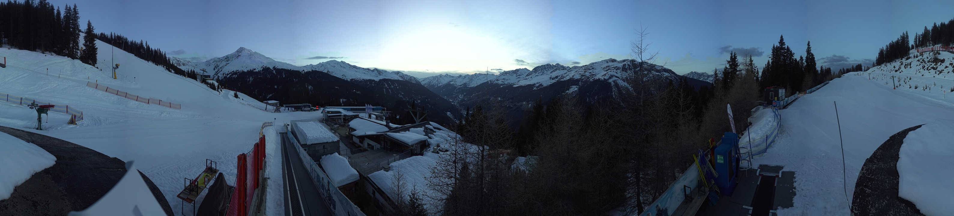 Archiv Foto Webcam Bergbahnen See in Tirol - Medrig Center