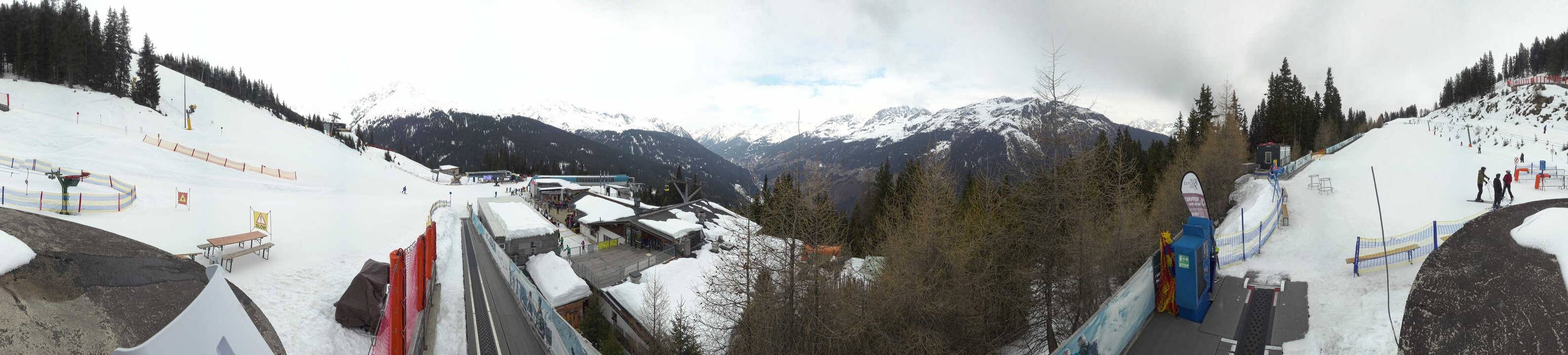 Archiv Foto Webcam Bergbahnen See in Tirol - Medrig Center