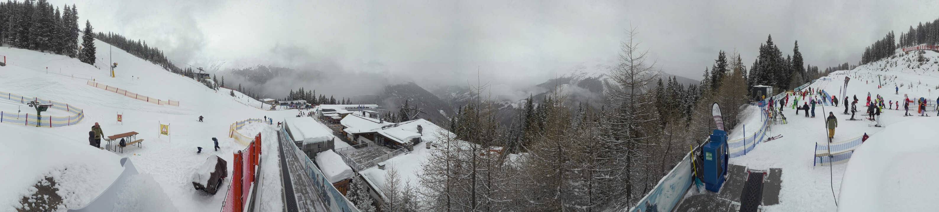 Archiv Foto Webcam Bergbahnen See in Tirol - Medrig Center