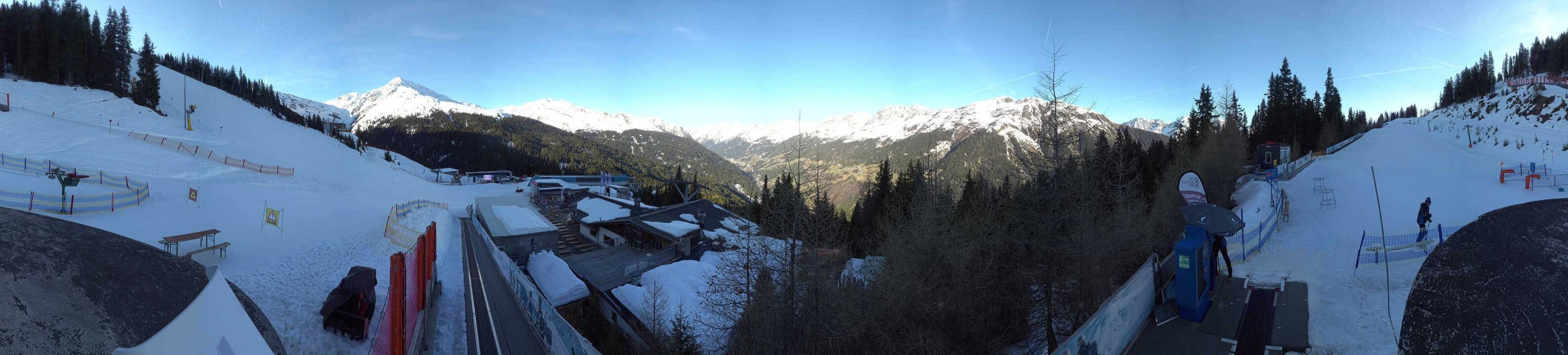 Archiv Foto Webcam Bergbahnen See in Tirol - Medrig Center