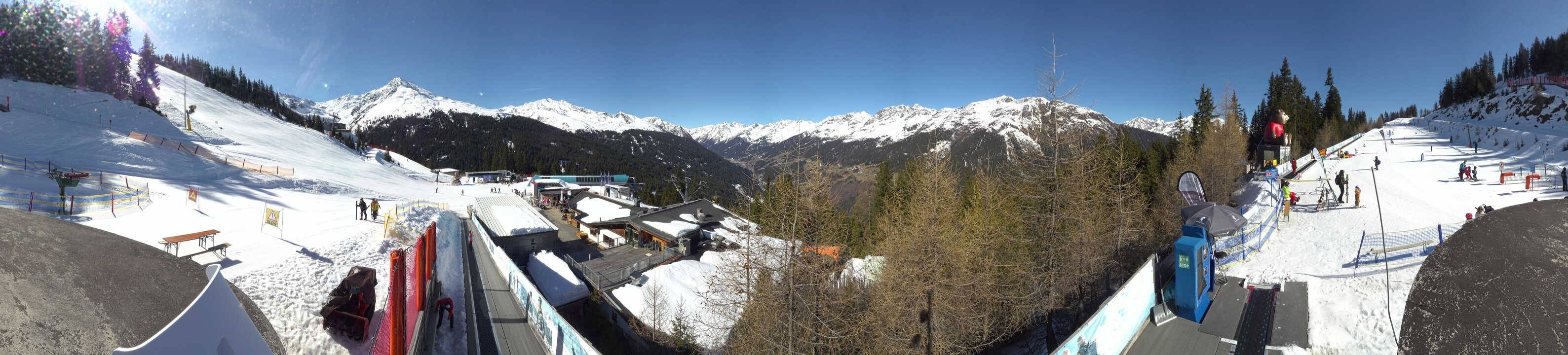 Archiv Foto Webcam Bergbahnen See in Tirol - Medrig Center