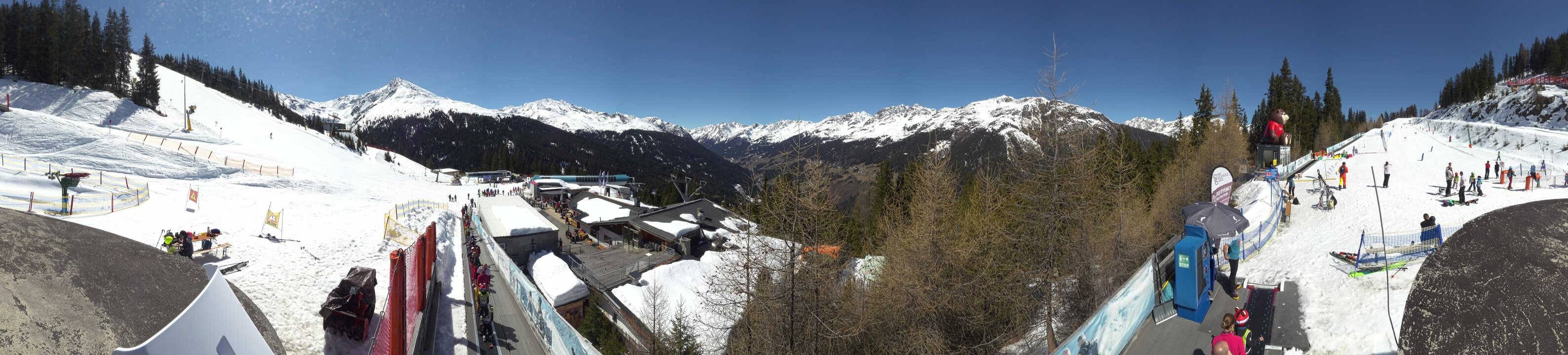 Archiv Foto Webcam Bergbahnen See in Tirol - Medrig Center