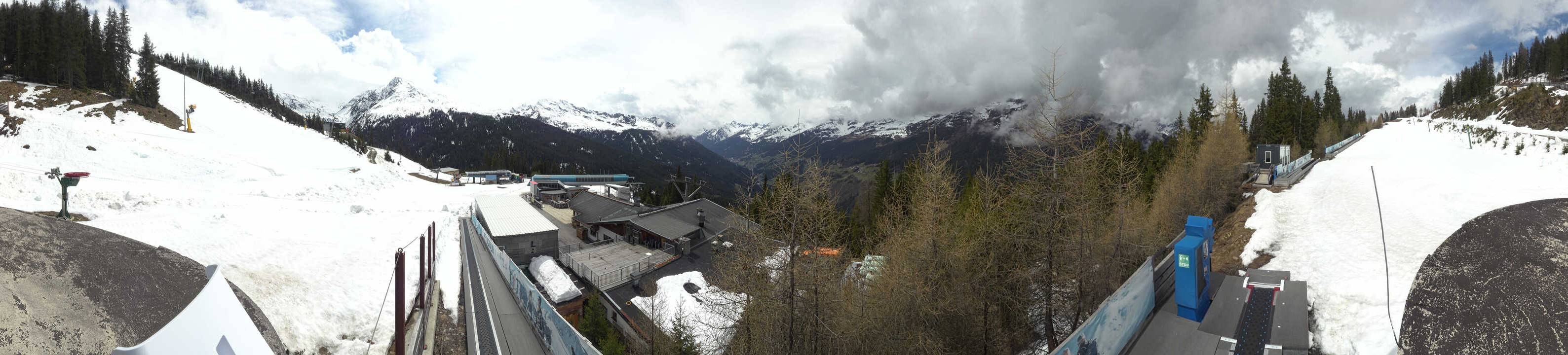 Archiv Foto Webcam Bergbahnen See in Tirol - Medrig Center