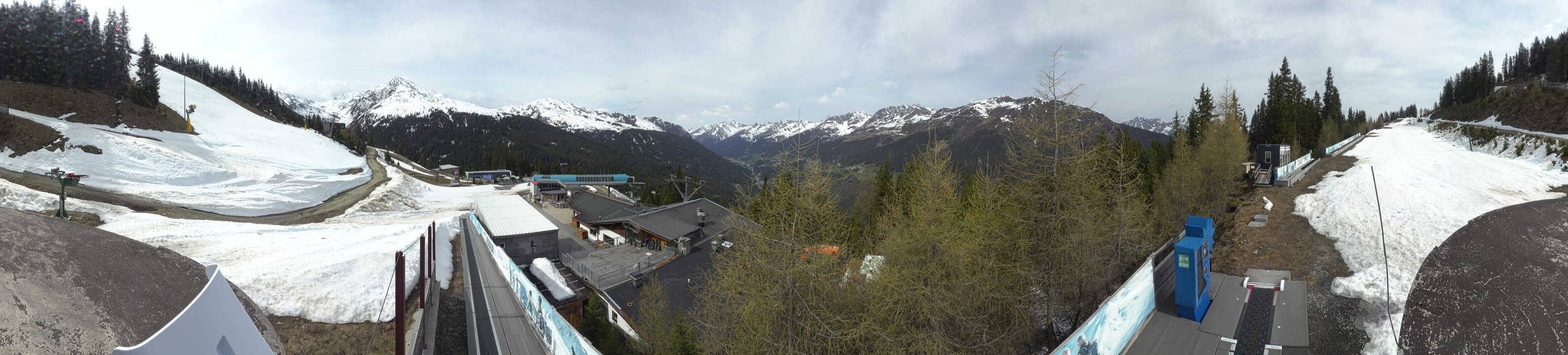 Archiv Foto Webcam Bergbahnen See in Tirol - Medrig Center