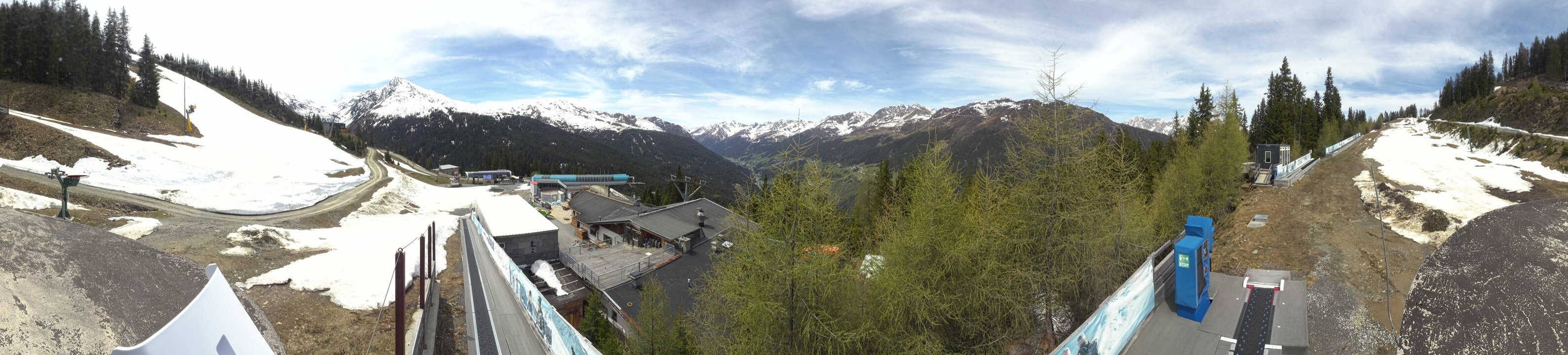Archiv Foto Webcam Bergbahnen See in Tirol - Medrig Center