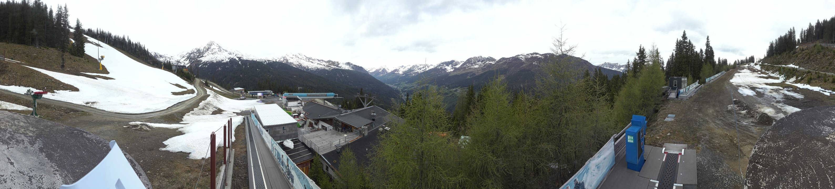 Archiv Foto Webcam Bergbahnen See in Tirol - Medrig Center
