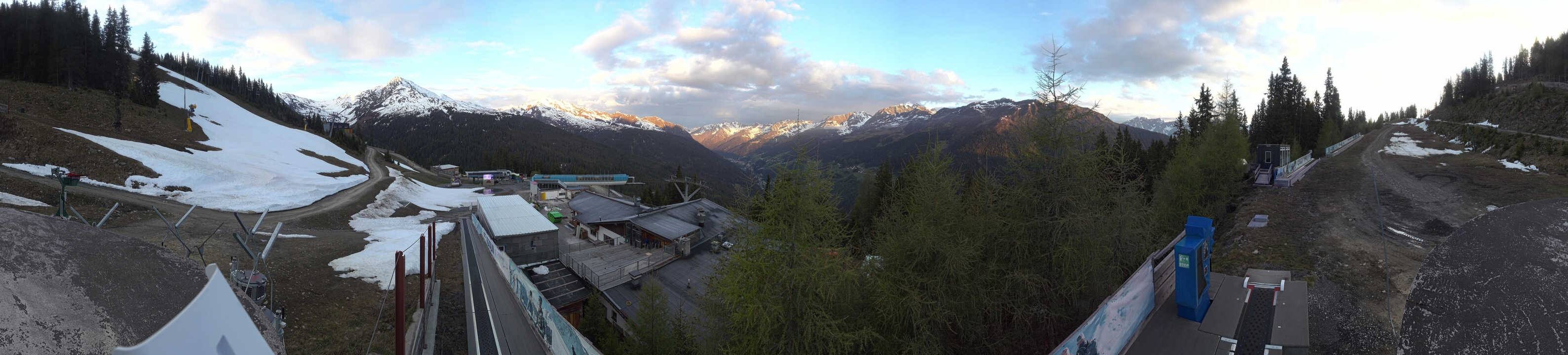 Archiv Foto Webcam Bergbahnen See in Tirol - Medrig Center