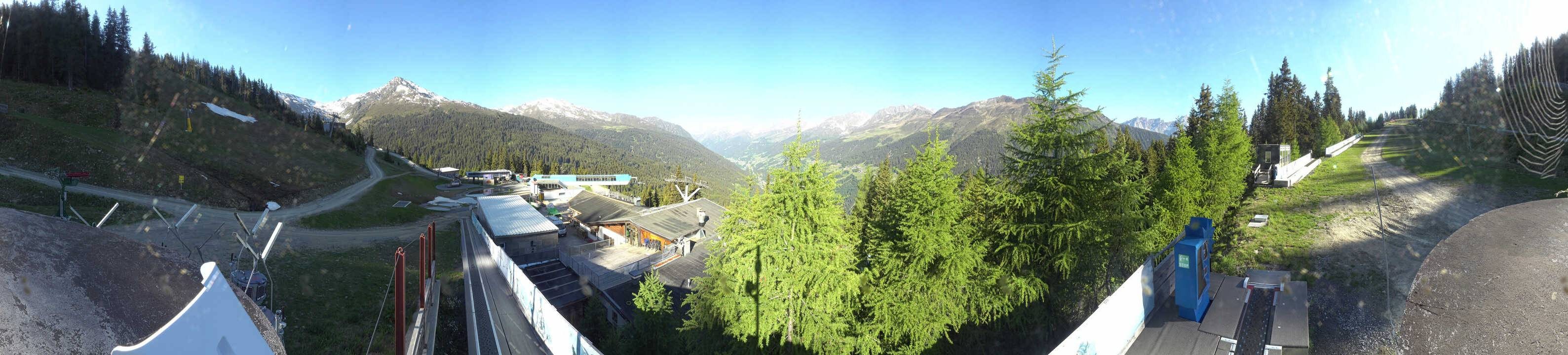 Archiv Foto Webcam Bergbahnen See in Tirol - Medrig Center