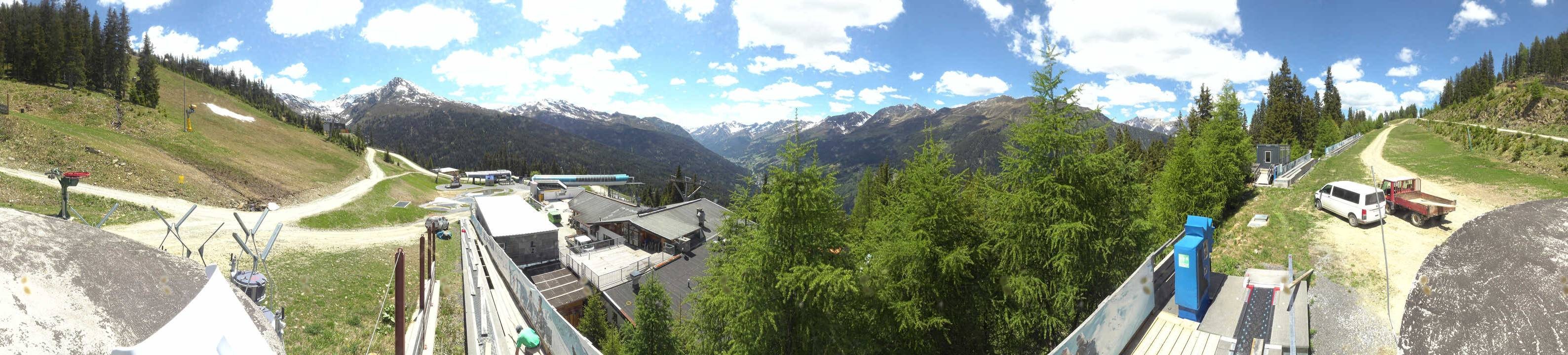 Archiv Foto Webcam Bergbahnen See in Tirol - Medrig Center
