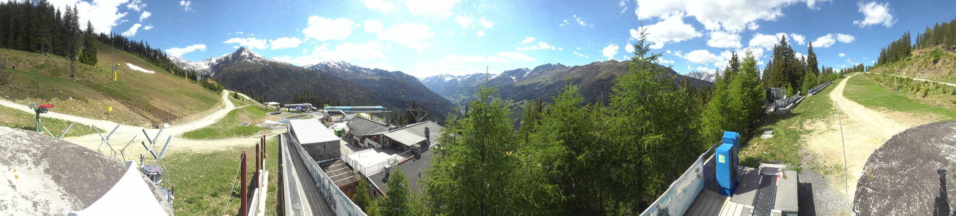 Archiv Foto Webcam Bergbahnen See in Tirol - Medrig Center