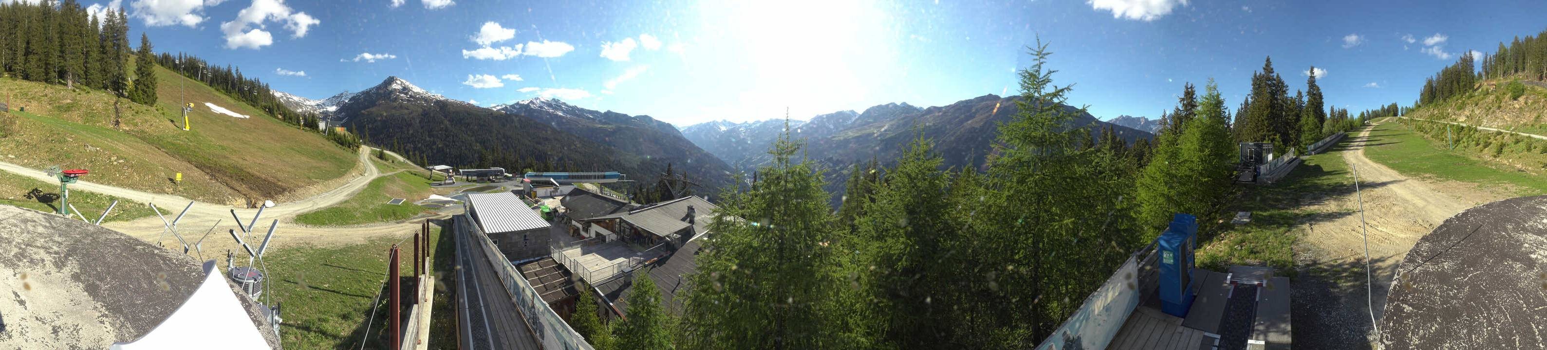 Archiv Foto Webcam Bergbahnen See in Tirol - Medrig Center