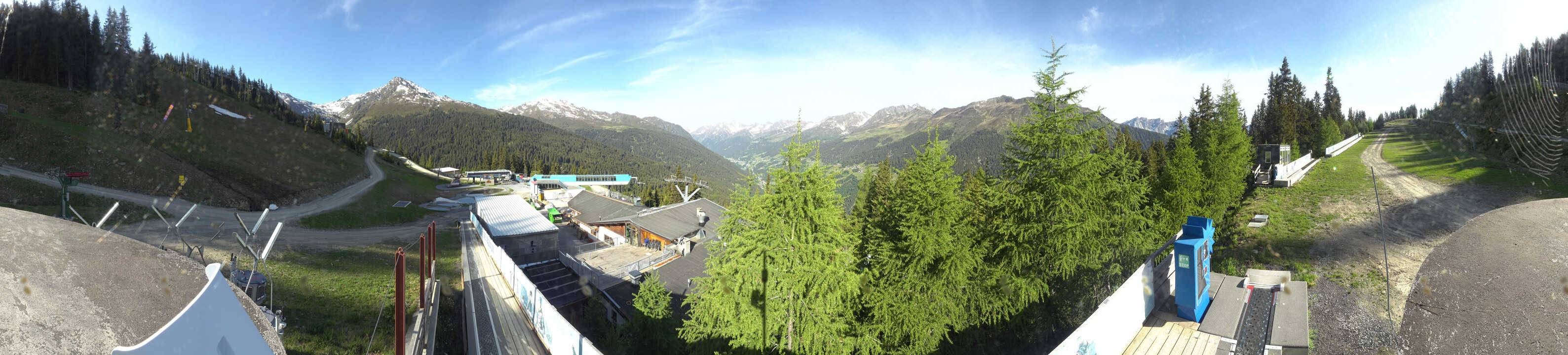 Archiv Foto Webcam Bergbahnen See in Tirol - Medrig Center