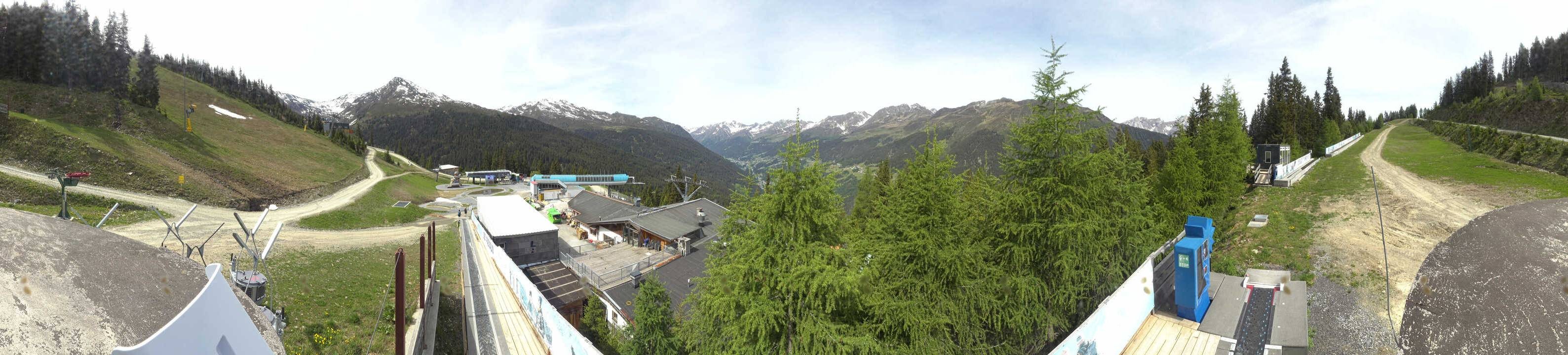 Archiv Foto Webcam Bergbahnen See in Tirol - Medrig Center