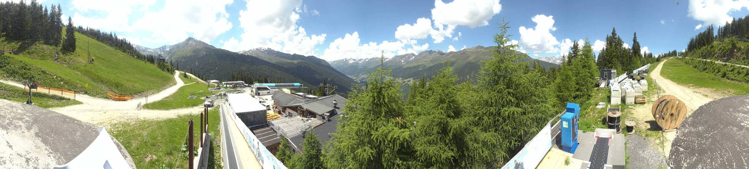 Archiv Foto Webcam Bergbahnen See in Tirol - Medrig Center