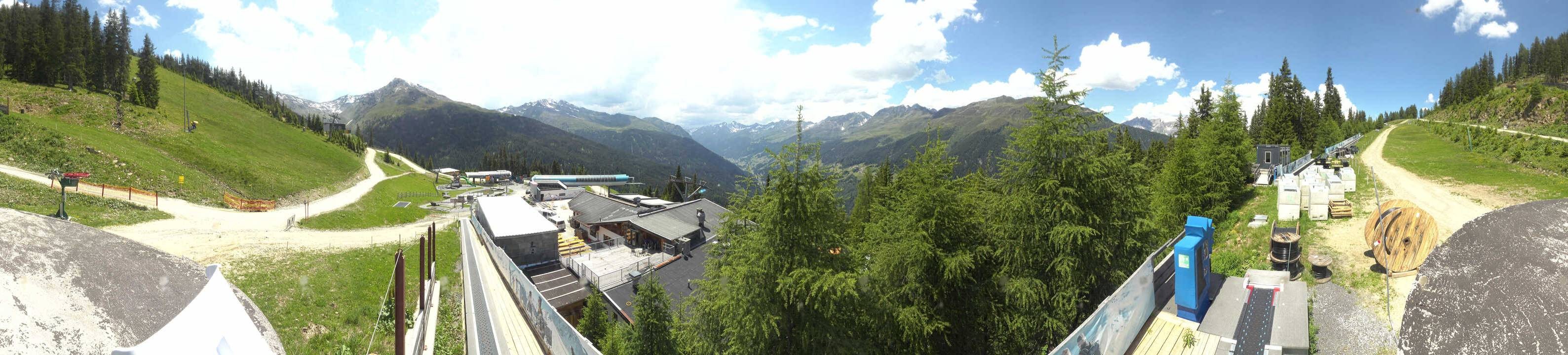 Archiv Foto Webcam Bergbahnen See in Tirol - Medrig Center