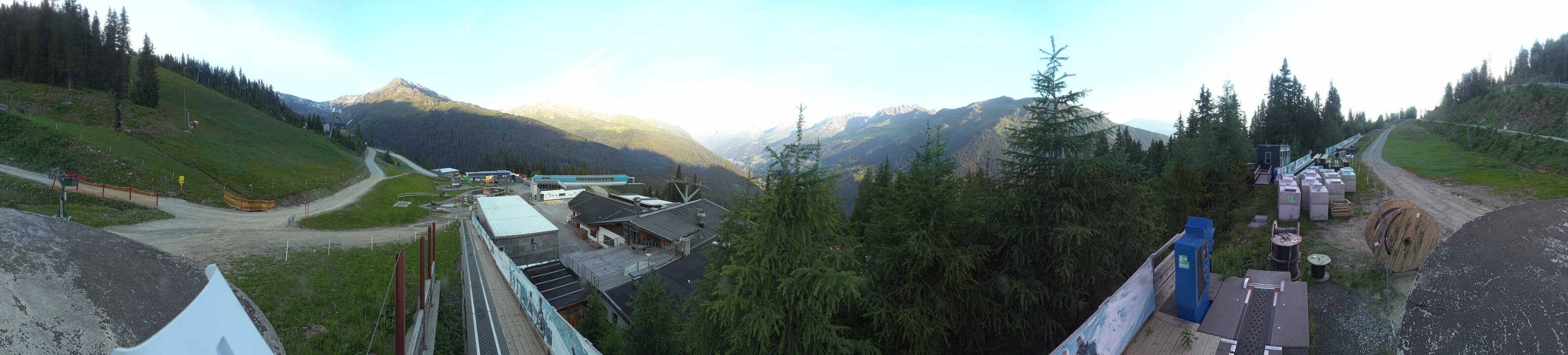 Archiv Foto Webcam Bergbahnen See in Tirol - Medrig Center