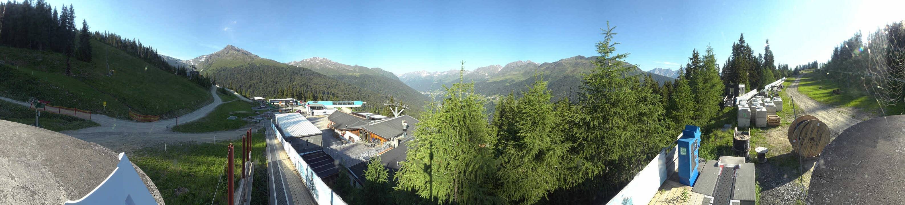 Archiv Foto Webcam Bergbahnen See in Tirol - Medrig Center