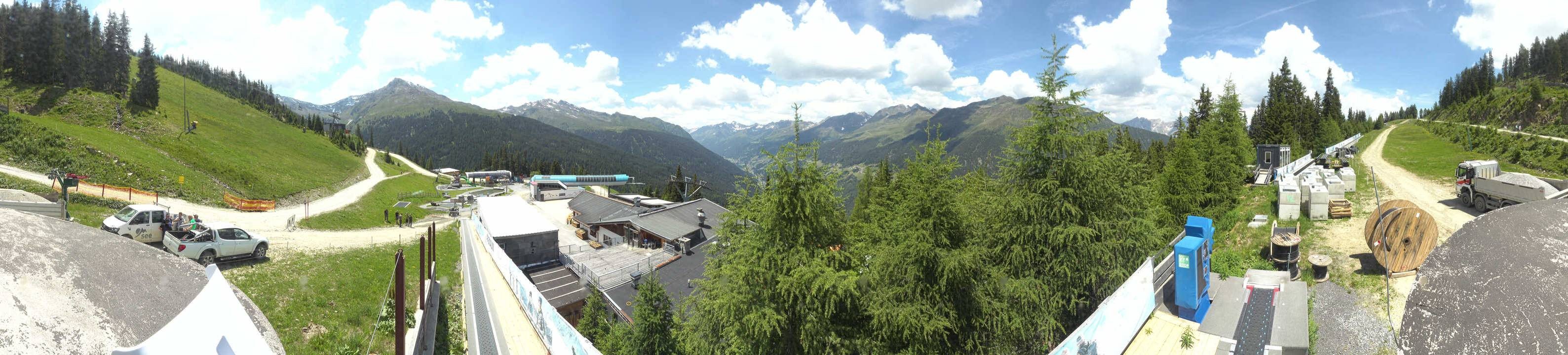 Archiv Foto Webcam Bergbahnen See in Tirol - Medrig Center