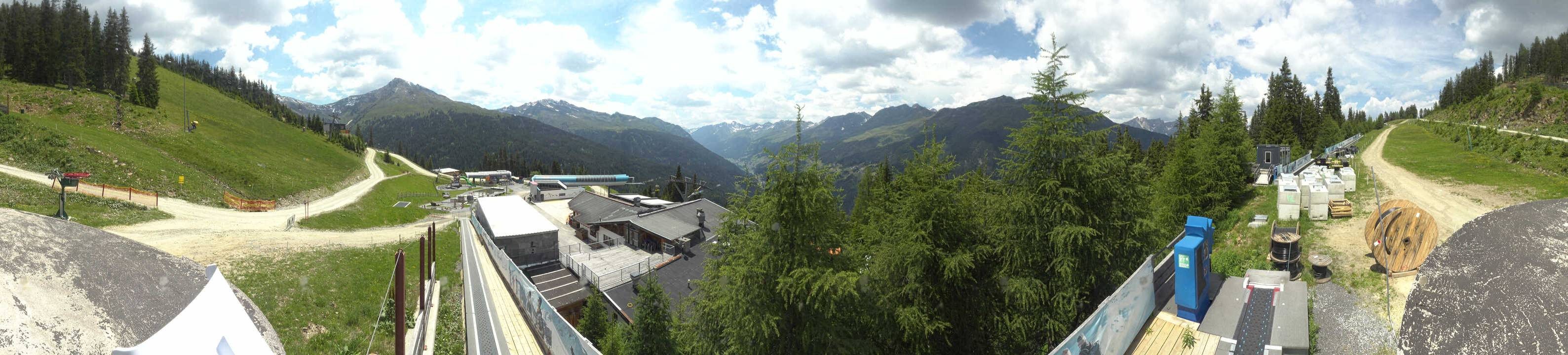 Archiv Foto Webcam Bergbahnen See in Tirol - Medrig Center