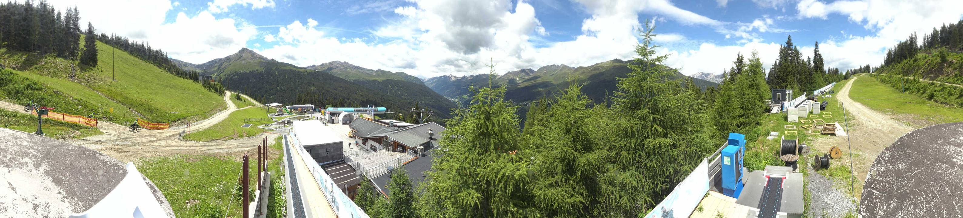 Archiv Foto Webcam Bergbahnen See in Tirol - Medrig Center