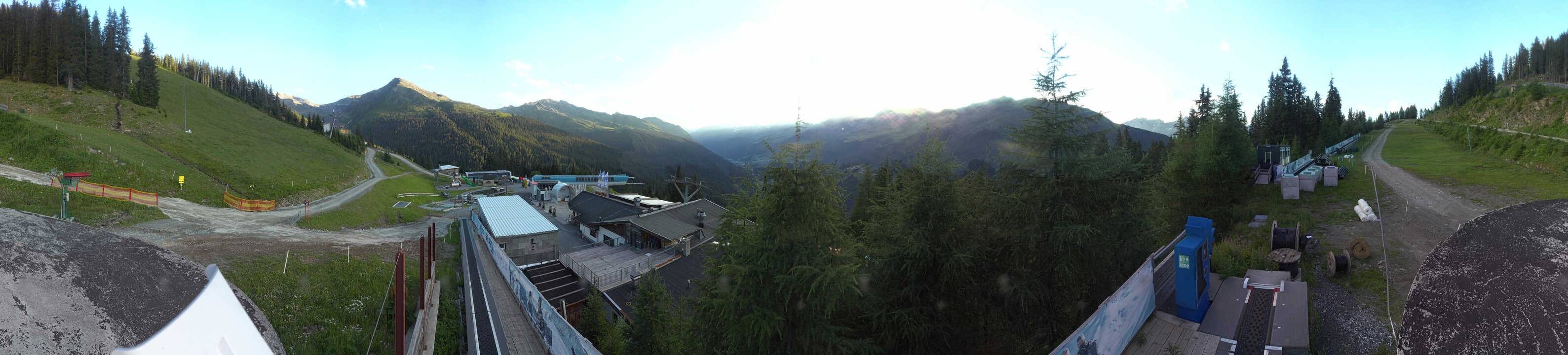 Archiv Foto Webcam Bergbahnen See in Tirol - Medrig Center