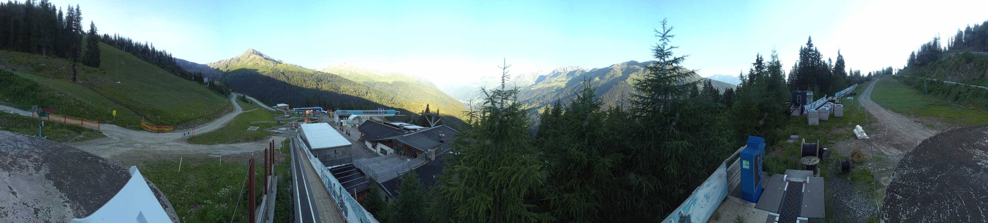 Archiv Foto Webcam Bergbahnen See in Tirol - Medrig Center