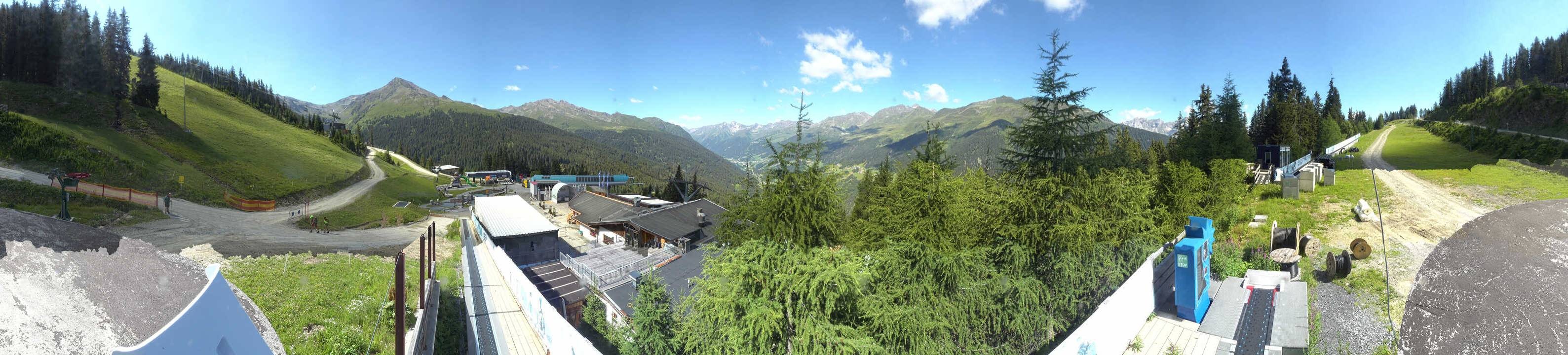 Archiv Foto Webcam Bergbahnen See in Tirol - Medrig Center
